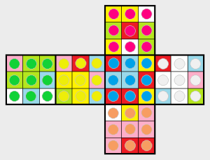 [4-2]丸シール 展開図